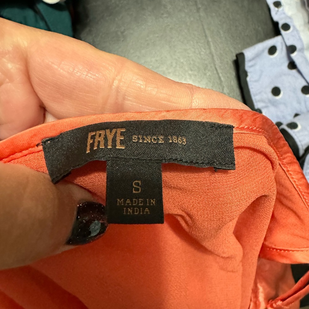 Frye Midi/Maxi Dress in Tangerine, Size‎ S - Picture 4 of 4